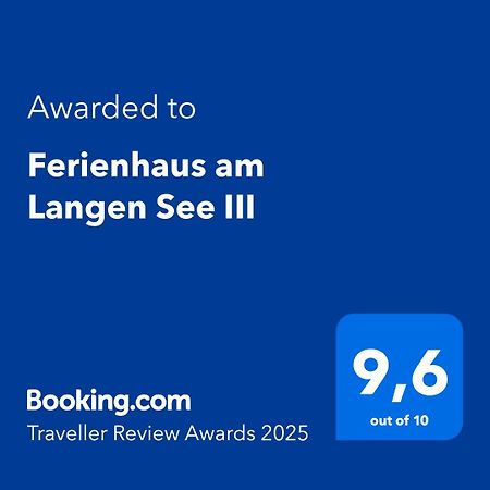 Ferienhaus Am Langen See III Heidesee エクステリア 写真